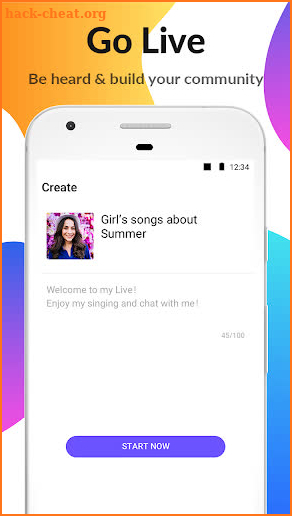 Live Voice Chat App: Cuddle screenshot