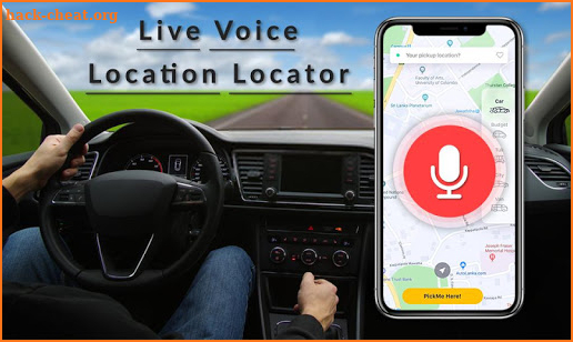 Live Voice Location - GPS Navigation screenshot