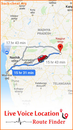 Live Voice Location Route Finder : Voice Route screenshot