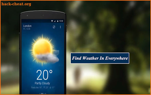 Live Weather Daily Forecast Update Widgets screenshot