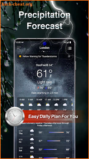 Live Weather: Forecast & Alert screenshot