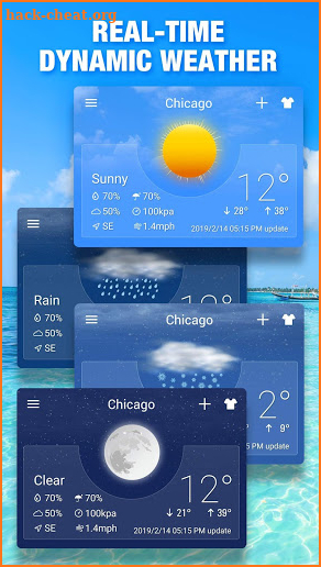 Live Weather Forecast App screenshot