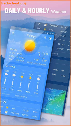 Live Weather Forecast App screenshot