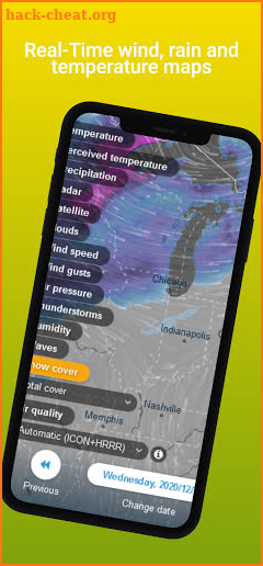 Live weather forecast radar maps Real-Time screenshot