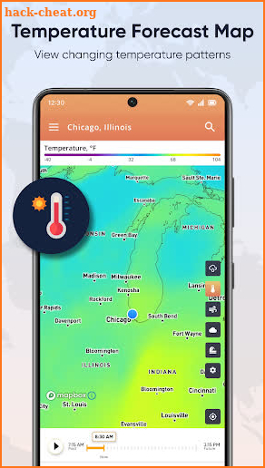 Live Weather Radar Launcher screenshot