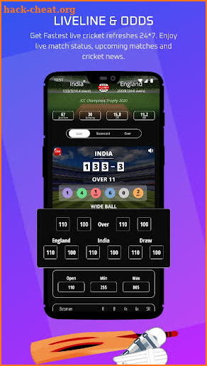 LiveLine360 - An app for Cricketience screenshot