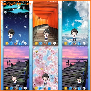 Lively Anime Live Wallpaper screenshot