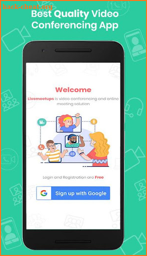 LiveMeetups: Online Meetings, Video Conferencing screenshot