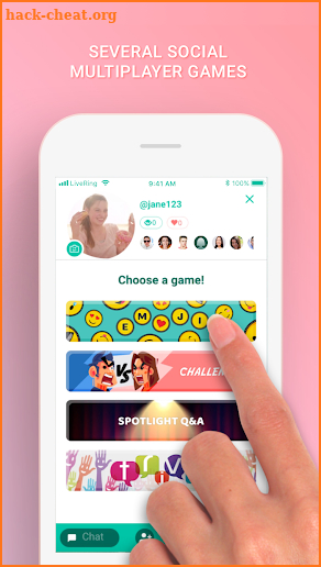 LiveRing: Charades & Trivia screenshot