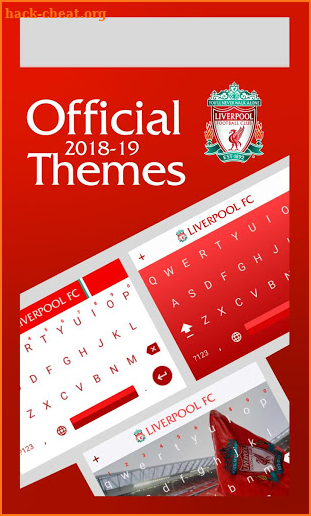 Liverpool FC Official Keyboard screenshot