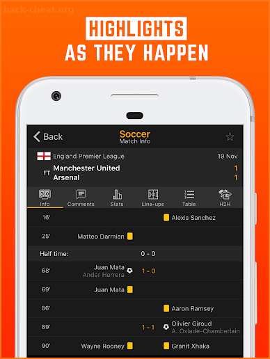 LiveScore: Live Sport Updates screenshot