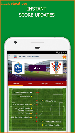 LiveScores - Soccer Schedule & Results screenshot