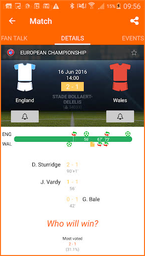 LiveSoccer: soccer live scores in real-time screenshot