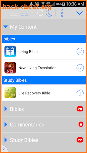 Living Bible screenshot