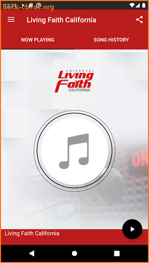 Living Faith California screenshot