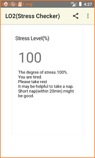 LO2(Stress Checker) screenshot