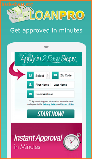 LoanPro Payday Loan, Money Loans Cash Advance App screenshot