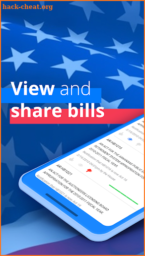 LobbyUp - Legislative Bill-Tracking App screenshot