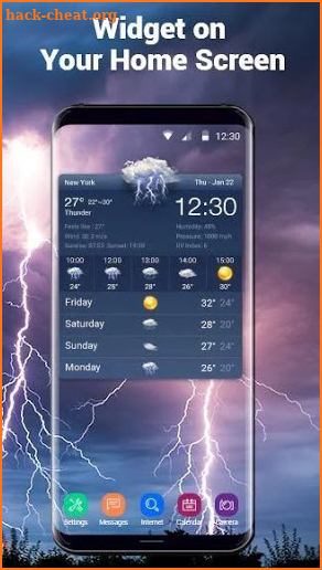 Local Weather App & News Widget screenshot