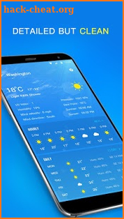 Local Weather Forecast & Visual Widget screenshot