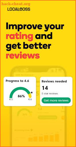 LOCALBOSS - Reviews tracker screenshot