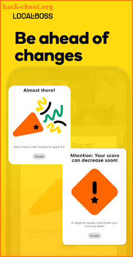 LOCALBOSS - Reviews tracker screenshot