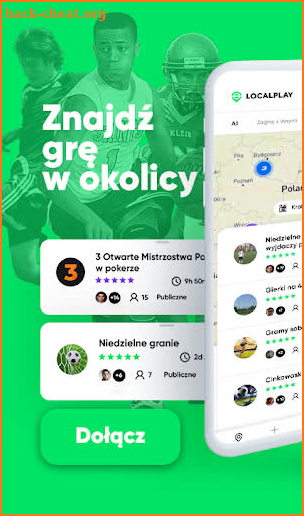 LOCALPLAY - Sportowe spotkania warte zagrania screenshot