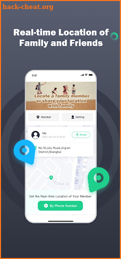 Location Tracker Plus screenshot