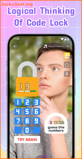 Lock Code Filter Challenge screenshot