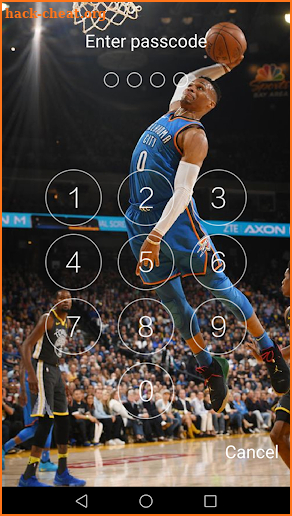 Lock Screen for Russell Westbrook 2018 screenshot