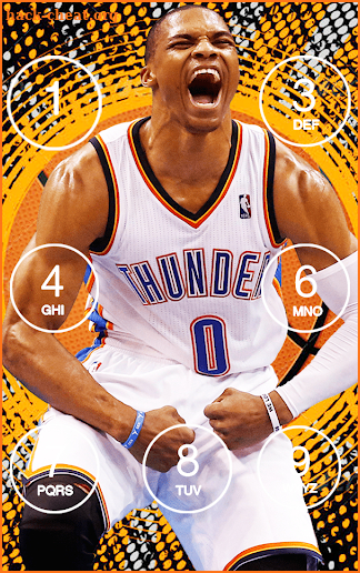 Lock Screen For Russell Westbrook HD screenshot