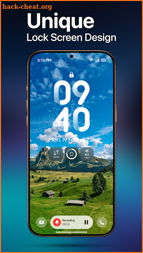 Lock Screen Now Bar screenshot