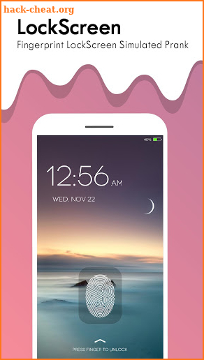 lockscreen fingerprint lock real screenshot