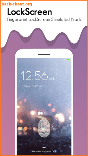 lockscreen fingerprint lock real screenshot