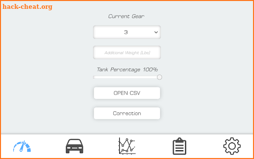 Log Dyno - Onboard Horsepower and Torque CSV Dyno screenshot