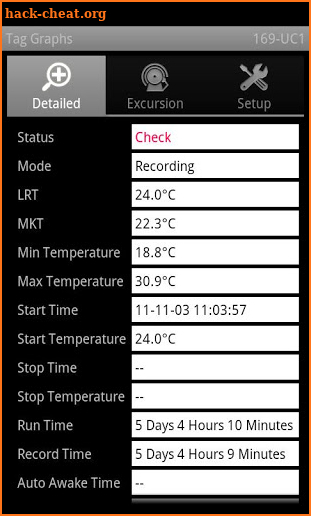 LOG-IC® 360 NFC screenshot