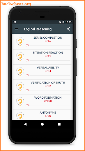 Logical Reasoning (Offline) screenshot