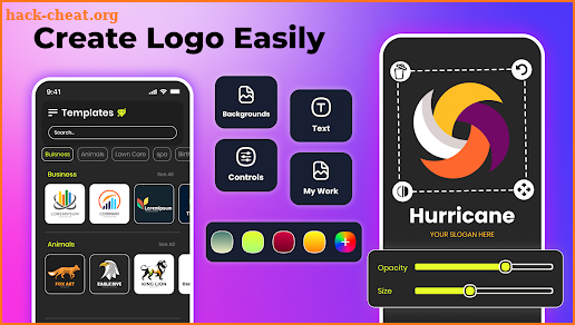 LOGO Maker and LOGO Creator screenshot