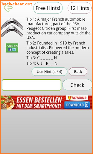 Logo Quiz Cars screenshot