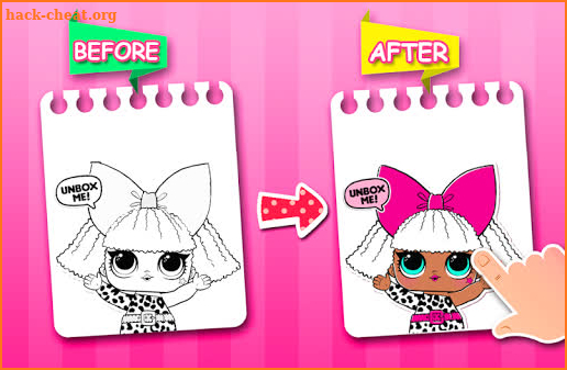 Lol Coloring Dolls book screenshot