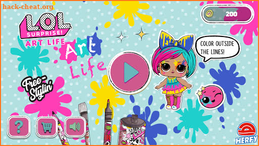 L.O.L. Surprise Art Life screenshot