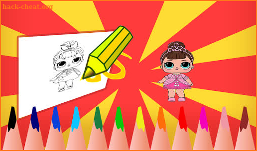 Lol Surprise - Coloring Book For Dolls screenshot