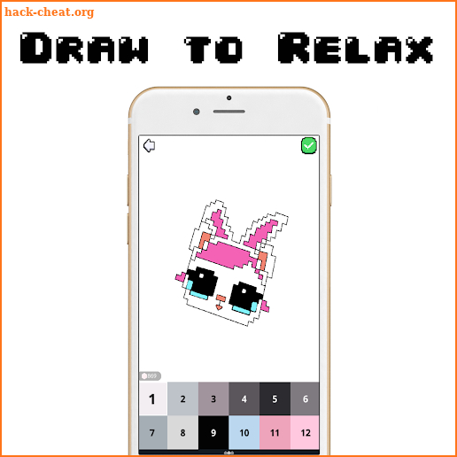 L.O.L Surprise Doll Pixel Art Coloring Game screenshot