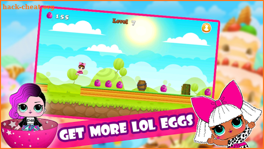 Lol Surprise Dolls Eggs Subway adventure screenshot