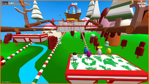 Lolbeans race challenge screenshot