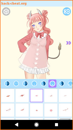 Lolita Avatar Maker: Make Your Own Lolita Avatar screenshot