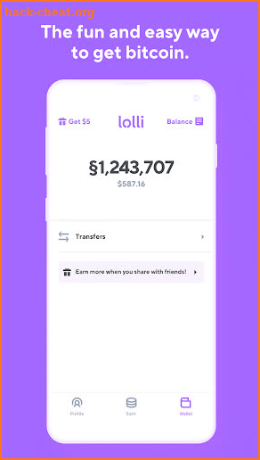 Lolli: Earn Bitcoin Rewards screenshot