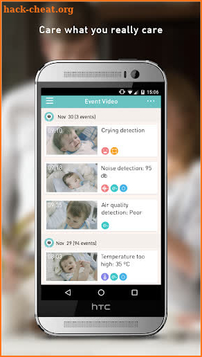 Lollipop - Smart baby monitor screenshot