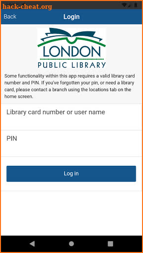 London Public Library (Ohio) screenshot