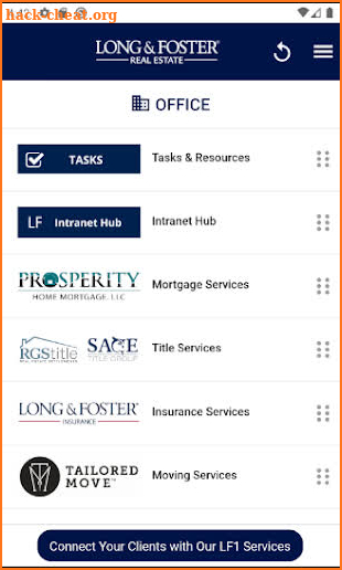 Long & Foster Connect App screenshot
